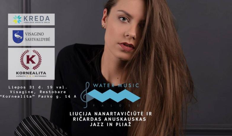 Liucija Nanartavičiūtė Jazz in Pliaž WATER MUSIC  VISAGINAS