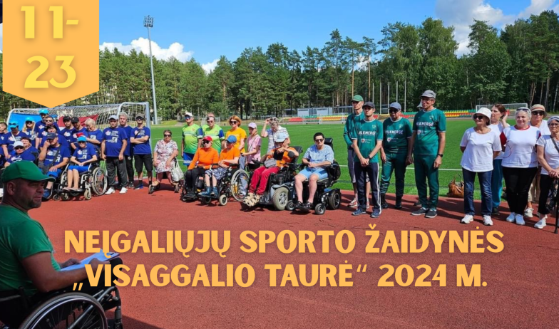 Neįgaliųjų sporto žaidynės „Visaggalio taurė“ 2024 m